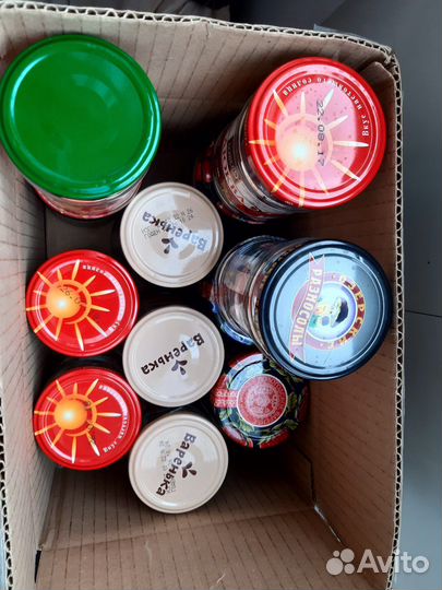 Банки с крышками для варенья