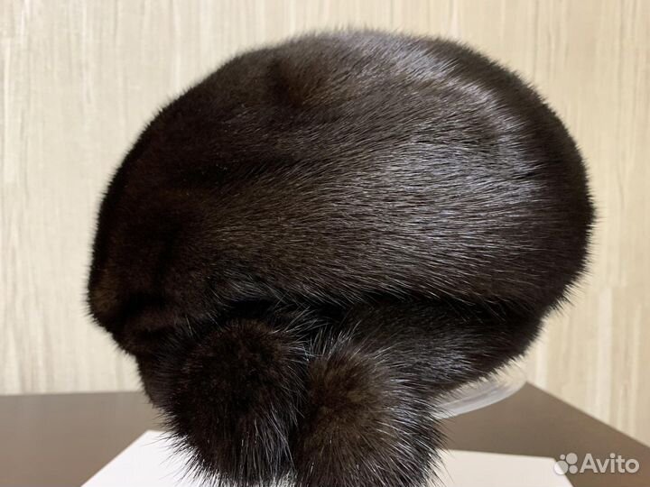 Шапка норковая женская