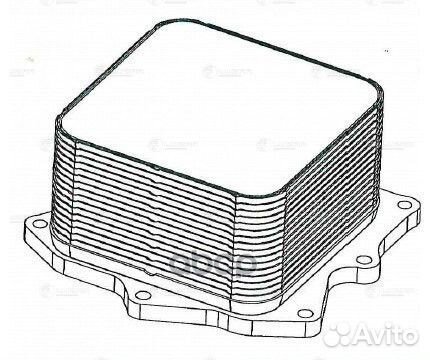 Радиатор масляный/акпп LOC0324 luzar