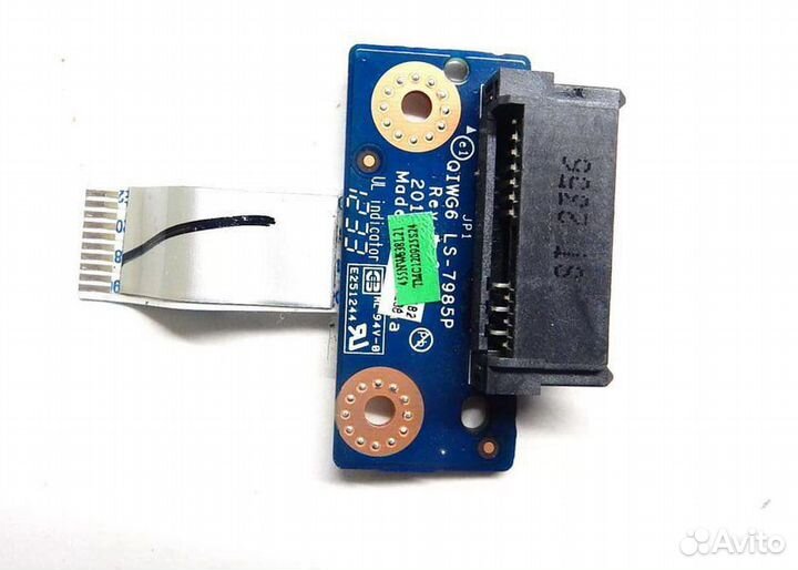 Плата разьема DVD на Lenovo G580 LS-7985P