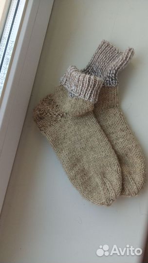 Носки чистошерстяные