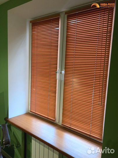 Деревянные жалюзи сосна