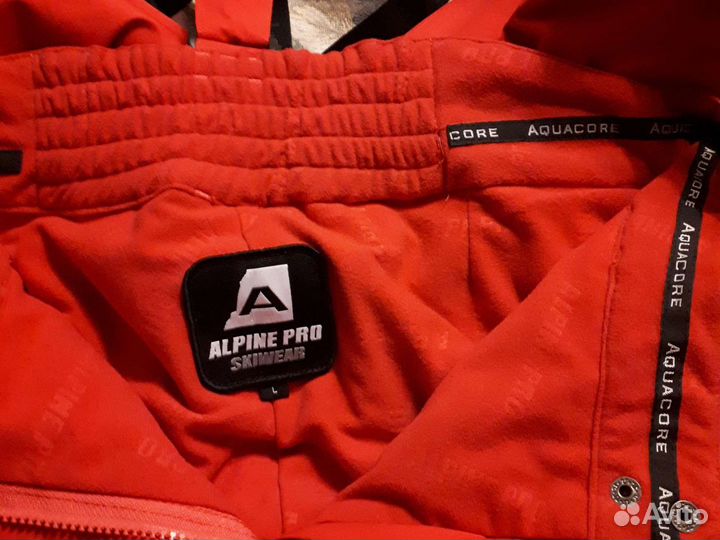 Пуховик и лыжные штаны, одежда большого размера