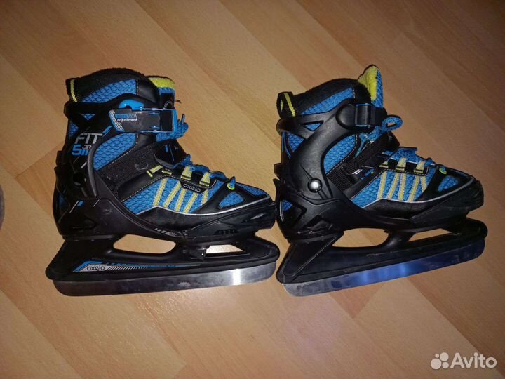 Коньки детские раздвижные 35-38