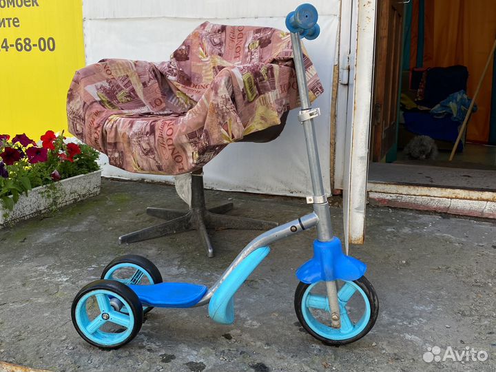 Самокат беговел 2 в 1