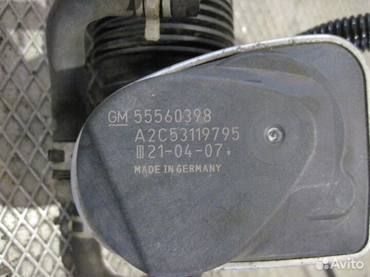 Дроссельная заслонка Опель 1.6 бензин Z16XER