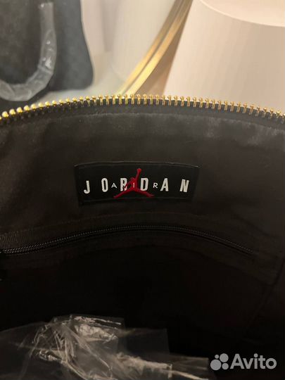 Сумка Jordan Monogram Duffle Bag Чёрная, оригинал