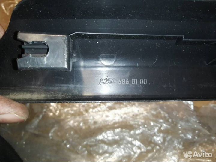 Накладка на порог Mercedes-Benz GLC-Класс X253/C2