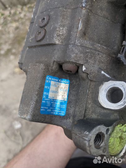 Компрессор кондиционера nissan march k11