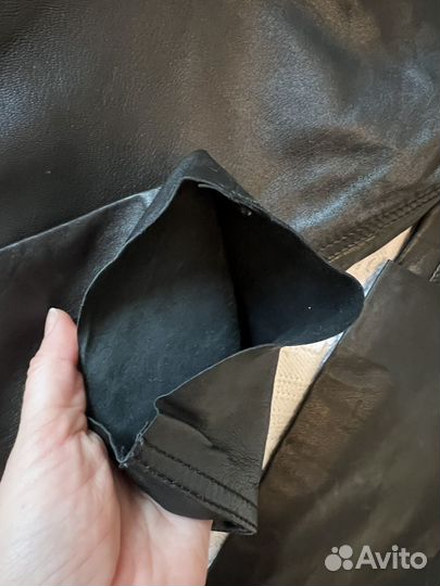 Брюки кожаные Esprit edc 36 новые