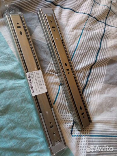 Шариковые направляющие с доводчиком