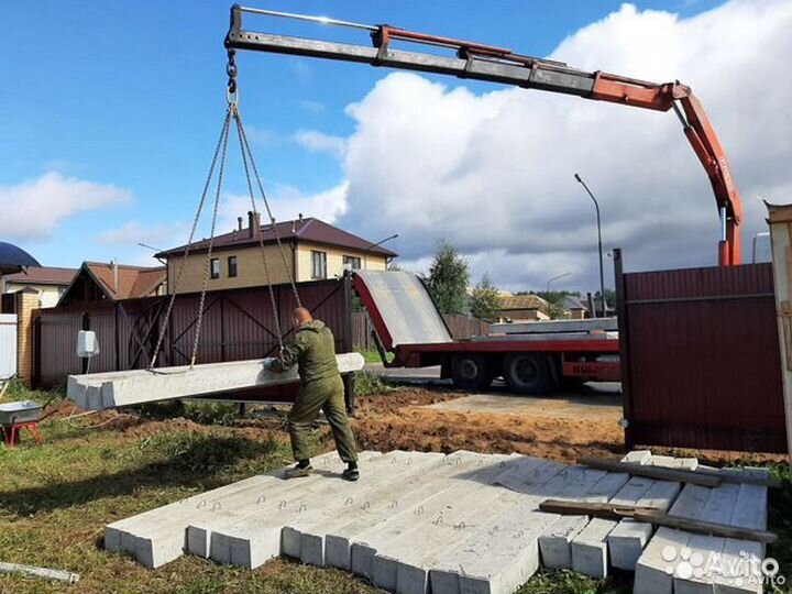 Жб сваи. Забивные сваи. Доставка, монтаж