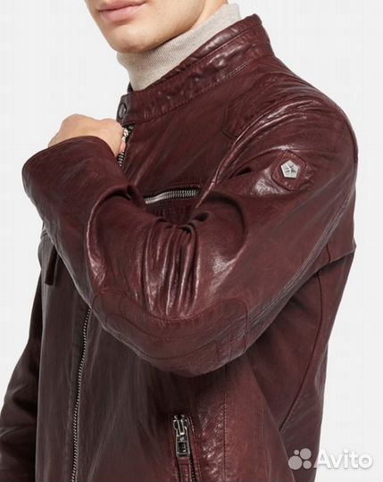Новая кожаная куртка Milestone размер 54-56 Герман