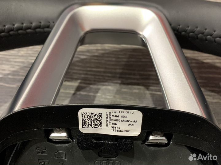 Мульти руль лепестки audi Q5 B9 EVO 2017