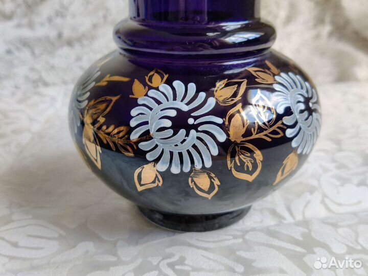 Стеклянная ваза СССР