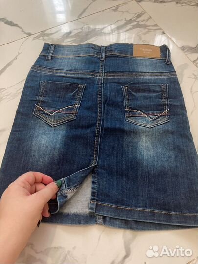 Джинсовая юбка