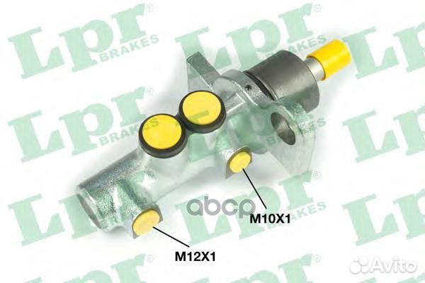 Колодки торм.бар.KIA RIO 00- 1054 Lpr