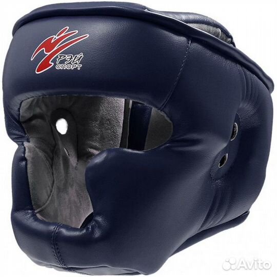 Тренировочный шлем Мехико-1, иск.кожа/ иск.замша