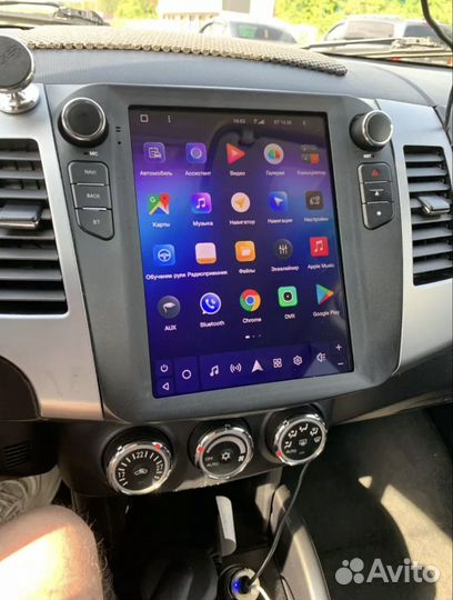 Mitsubishi outlander xl android магнитола teyes