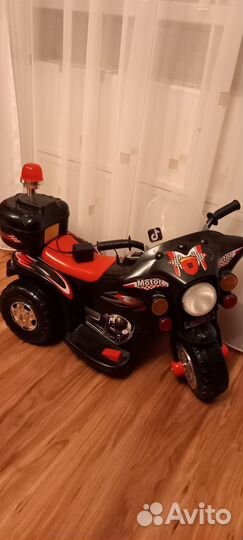Детский мотоцикл на аккумуляторе бу
