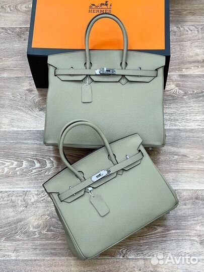 Сумка Hermes birkin натуральная кожа