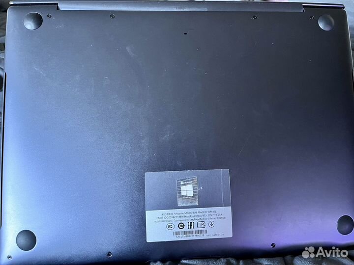 Ноутбук huawei matebook d14 x pro