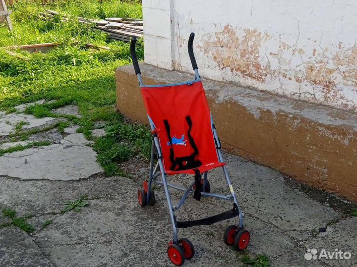 Прогулочная коляска трость бу