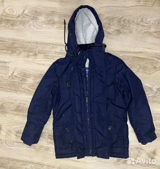 Куртка зимняя на мальчика 134-140