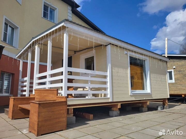 Каркасный дом 8,5*4,6