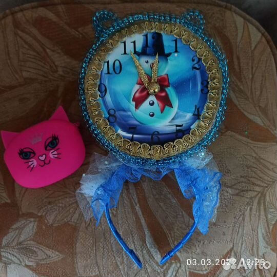 Ободок часики