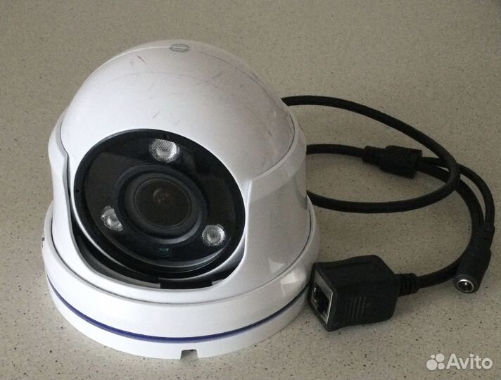 Камера видеонаблюдения купольная уличная