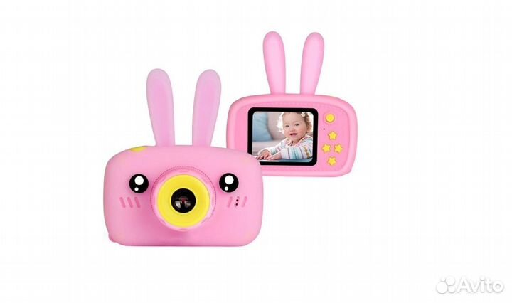 Детский фотоаппарат Зайчик
