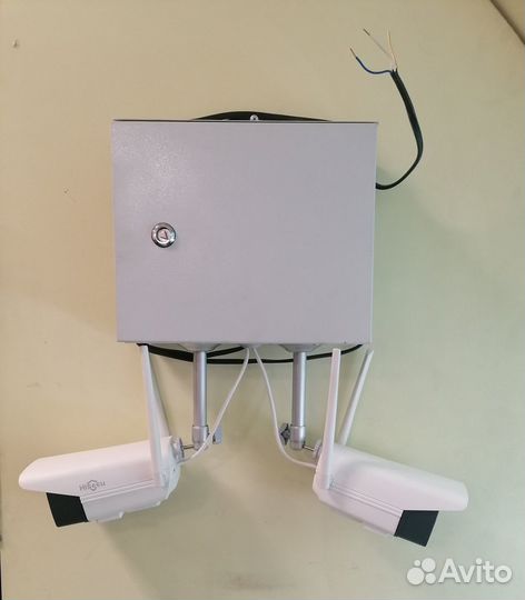 Комплект видеонаблюдения на стройплощадку