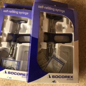 Шприц-пипетка дозатор Socorex self-refilling