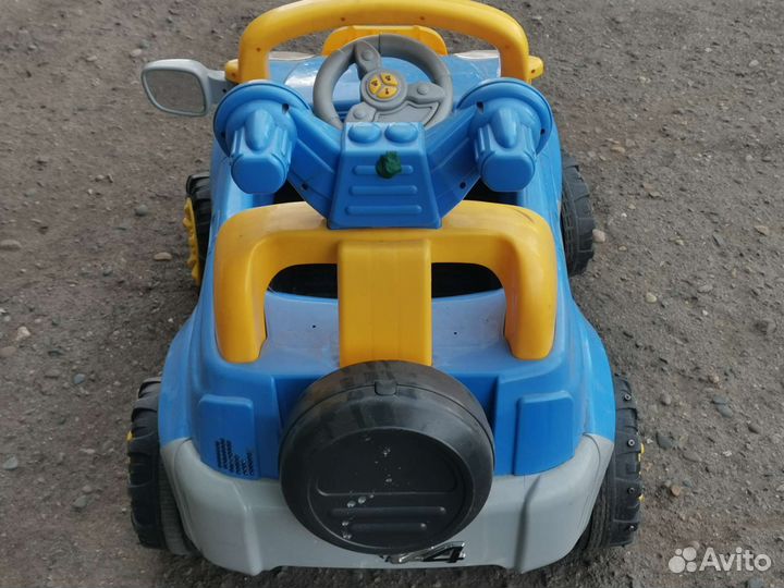 Детский электромобиль,и мотоцикл бу