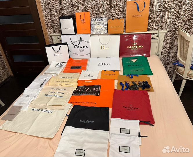 Пакет пыльник Louis Vuitton Gucci Оригинал