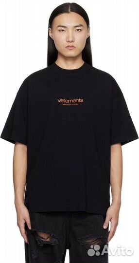 Футболка vetements оверсайз