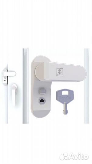 Детские замки на пластиковые окна, противовзломный