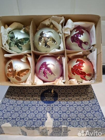 Елочные игрушки СССР