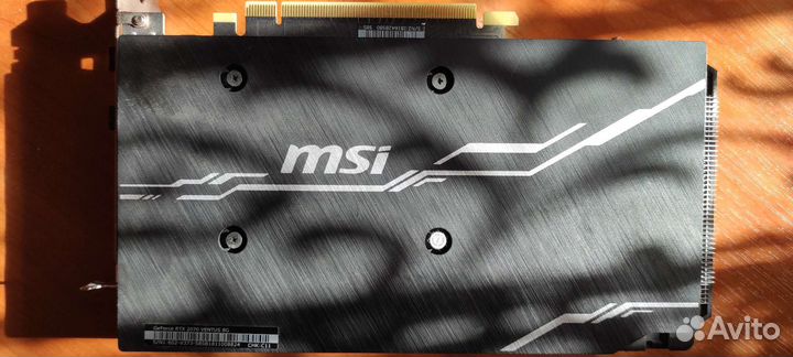 Видеокарта MSI Nvidia GeForce RTX 2070 8GB