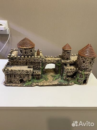 Декорации для аквариума замок