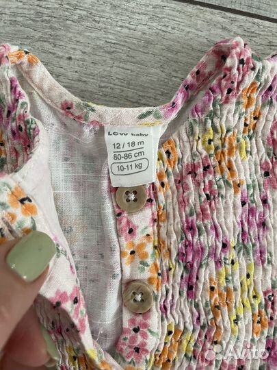 Летние фирменные вещи на девочку 86-92