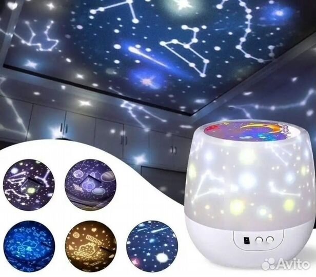 Ночник проектор звездного неба детский