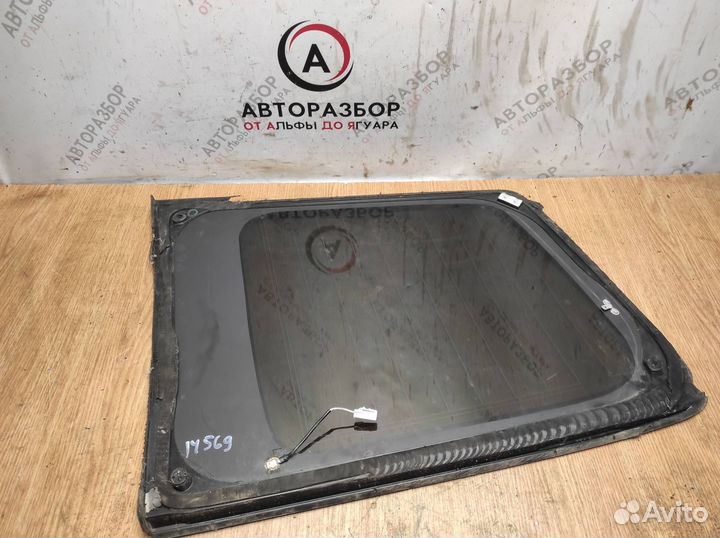 Стекло кузовное глухое правое toyota Highlander