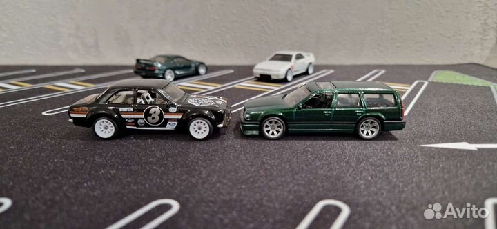 Колёса на резине 1:64 для HotWheels MatchBox и др