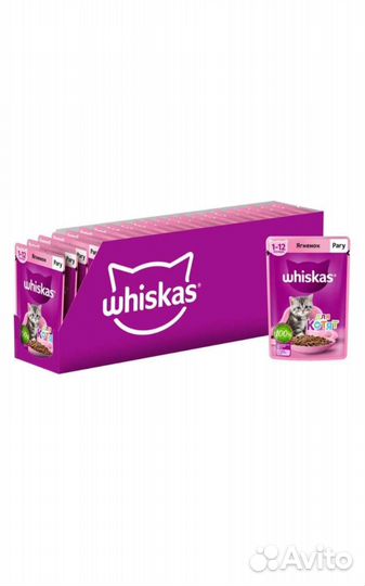 Whiskas корм для котят