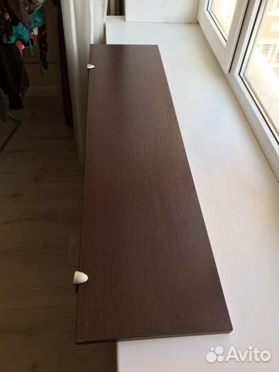 Полка настенная навесная 120x30