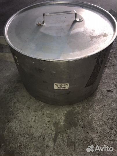 Бак алюминиевый пищевой