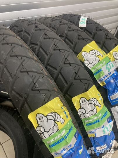 Мотошина michelin 90/90-17 49S Anakee Street