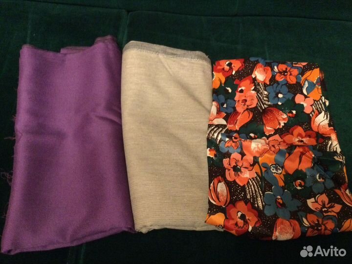 Отрезы ткани шерсть СССР